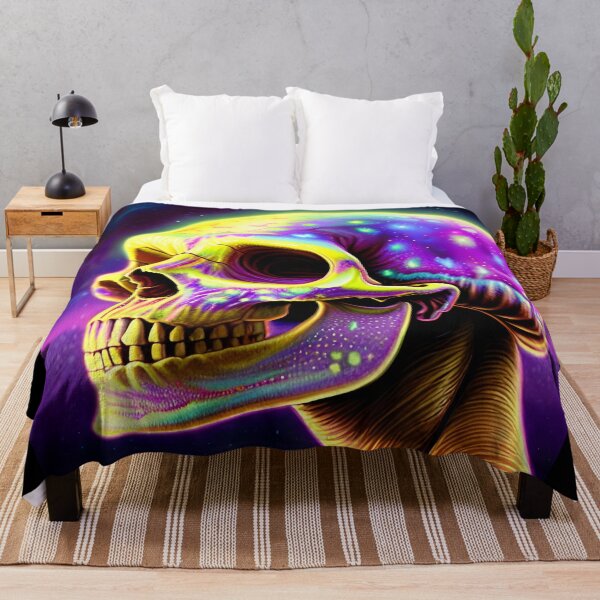 Item preview, Shroom Surreal Skull Journey 18 designed and sold by Benito Del Ray.