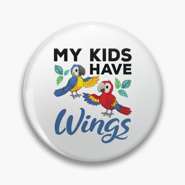 Item preview, My Kids Have Wings Macaw Parrot designed and sold by jaygo.
