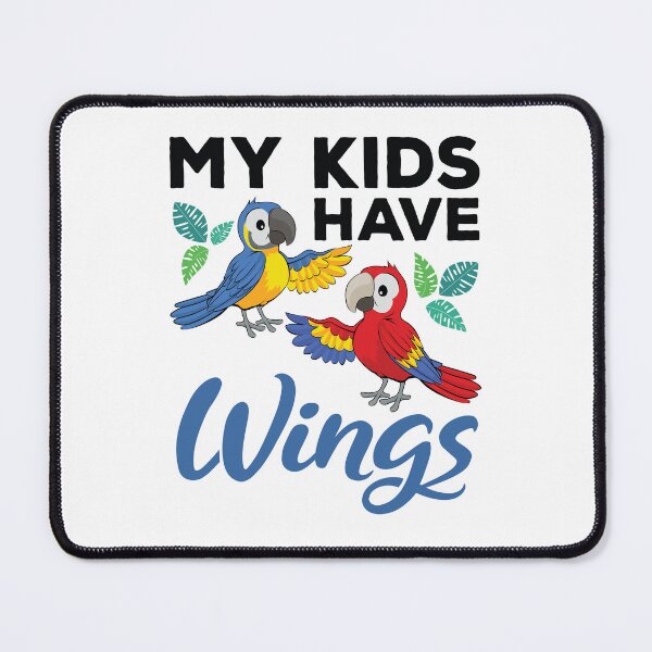 Item preview, My Kids Have Wings Macaw Parrot designed and sold by jaygo.