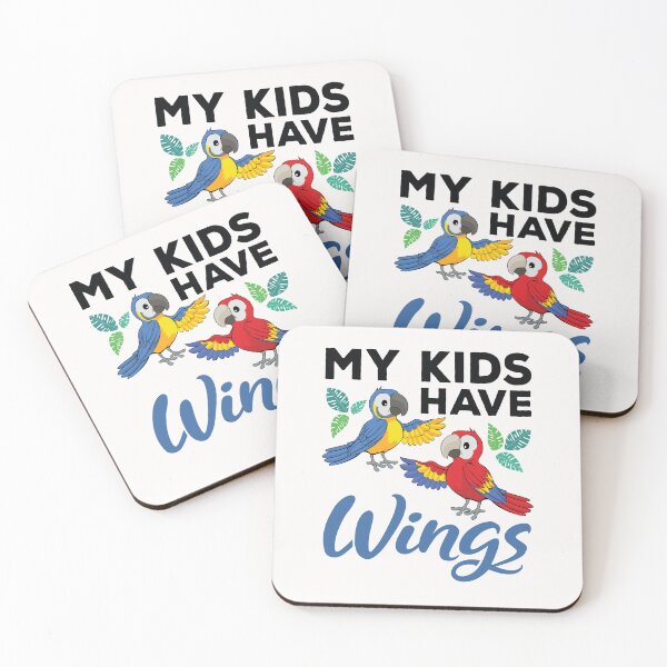 Item preview, My Kids Have Wings Macaw Parrot designed and sold by jaygo.