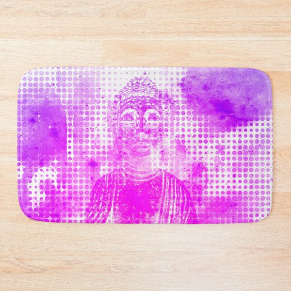Item preview, BUDDHA. NIRVANA PINK/PURPLE/WHITE.  designed and sold by 5hertz.