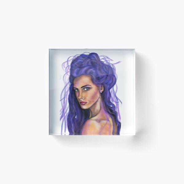 Item preview, Girl with piercing designed and sold by silan-chen-art.