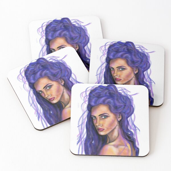 Item preview, Girl with piercing designed and sold by silan-chen-art.