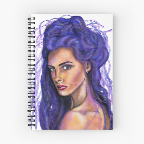 Item preview, Girl with piercing designed and sold by silan-chen-art.