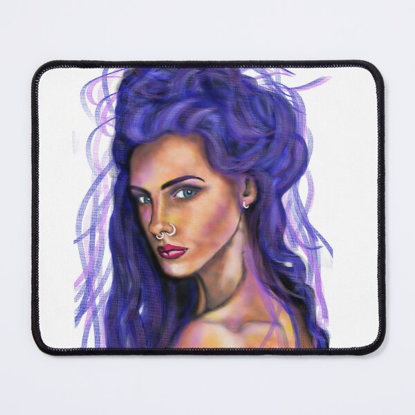 Item preview, Girl with piercing designed and sold by silan-chen-art.