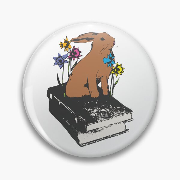 Aperçu de l'œuvre Lapin sur certains livres créée et vendue par Douglas County Public Library.