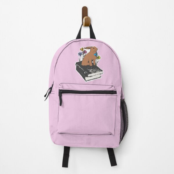 Item preview, Bunny on some books designed and sold by Douglas County Public Library.