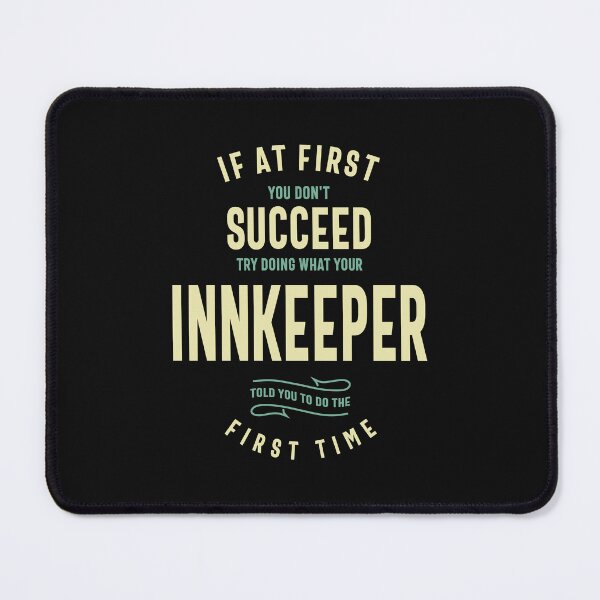 Item preview, Innkeeper Job Title Profession Birthday Worker designed and sold by cidolopez.