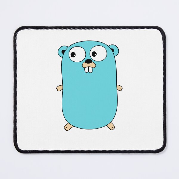 Item preview, The Go Gopher: Official Golang Logo designed and sold by hellkni9ht.