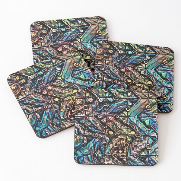 Item preview, A Vibrant Zigzag Pattern Enhanced by AI: Electric Currents designed and sold by Adorations.