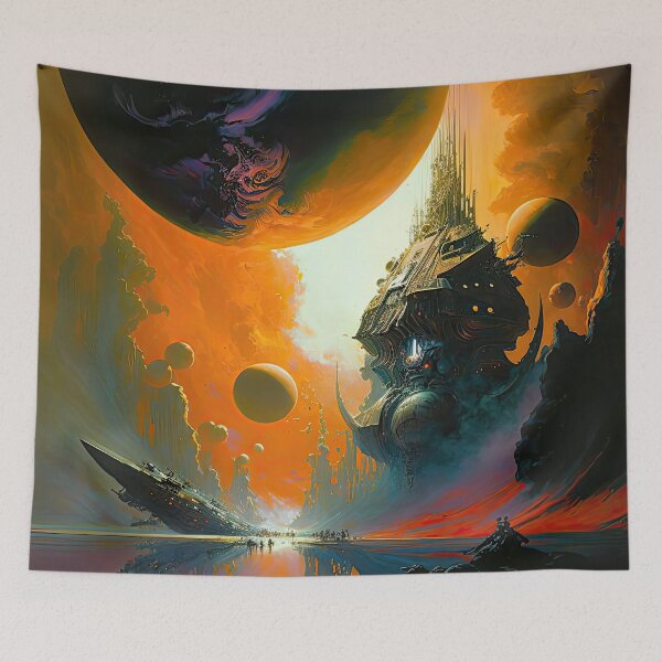 Item preview, Alien Terrains: A Fantastical Odyssey designed and sold by SeedDesign.