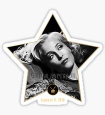 Gillian Anderson - Walk of Fame star Sticker