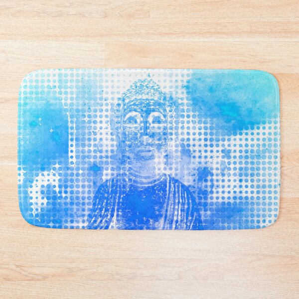 Item preview, BUDDHA. NIRVANA BLUE/WHITE.  designed and sold by 5hertz.