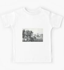Low water in the Mississippi - 1867 Kids Tee