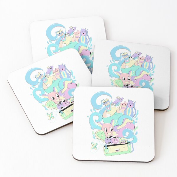 Item preview, Magic animals, fantasy, nature, rhino, horse, ice cream  designed and sold by FnDoodle.