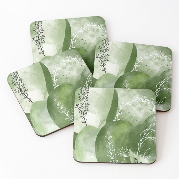 Item preview, Green Foliage Rocks designed and sold by dealchica.