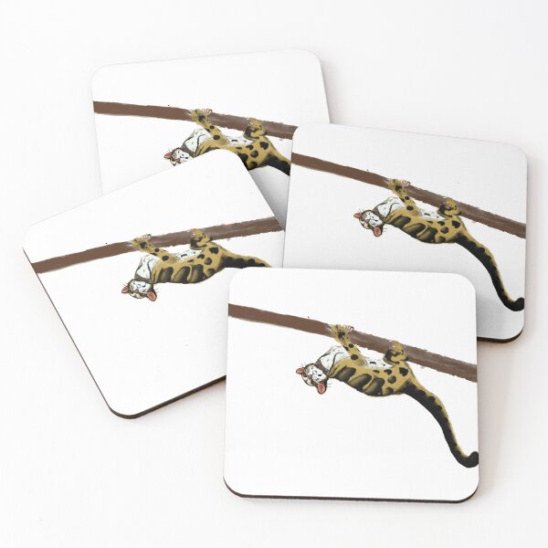 Item preview, Hanging Clouded Leopard designed and sold by Cookiedough-05.