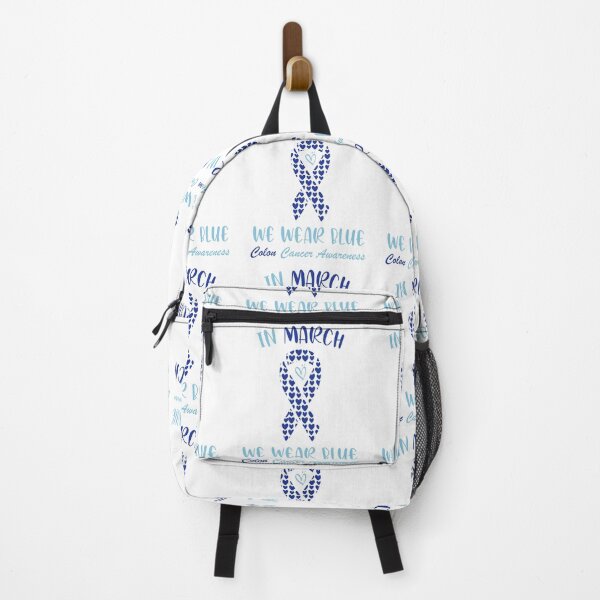 Item preview, In March We Wear Blue For Colon Cancer Awareness Heart designed and sold by BLZART.