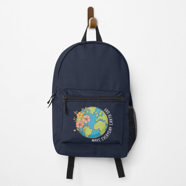 Item preview, Make Everyday Earth Day Floral Globe on Blue designed and sold by sweetbelle.