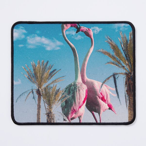 Item preview, Animals Flamingos Surrealist Birds, Flamingos on the Beach Summer Flamingo Fantasy Beach Photos designed and sold by Graphics Adora.