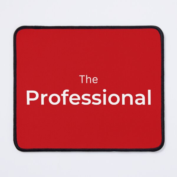 Item preview, The Professional. (red) designed and sold by ArtifyAvangard.