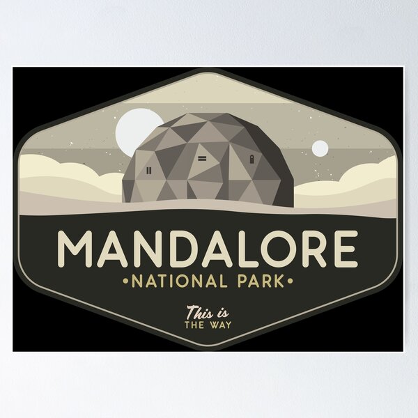 Item preview, Mandalore National Park - This is the Way!  designed and sold by magrodanny.