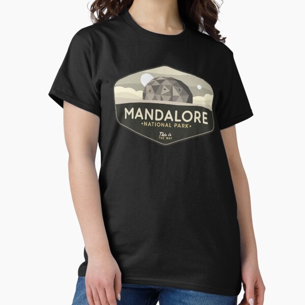 Vista previa del artículo con la obra «Parque Nacional Mandalore: ¡Éste es el camino!», diseñado y vendido por magrodanny.