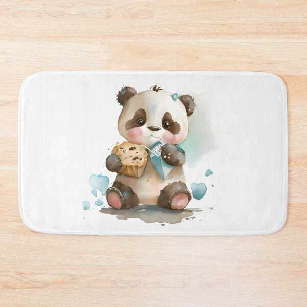 Item preview, A cute Baby Panda eating sweets designed and sold by LickALemon.