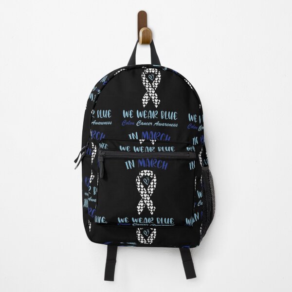Item preview, In March We Wear Blue For Colon Cancer Awareness Heart designed and sold by BLZART.