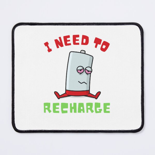Item preview, Power Up: I Need to Recharge Battery Design! designed and sold by SimpliText.