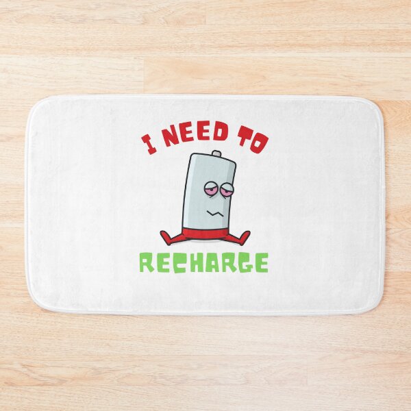 Item preview, Power Up: I Need to Recharge Battery Design! designed and sold by SimpliText.