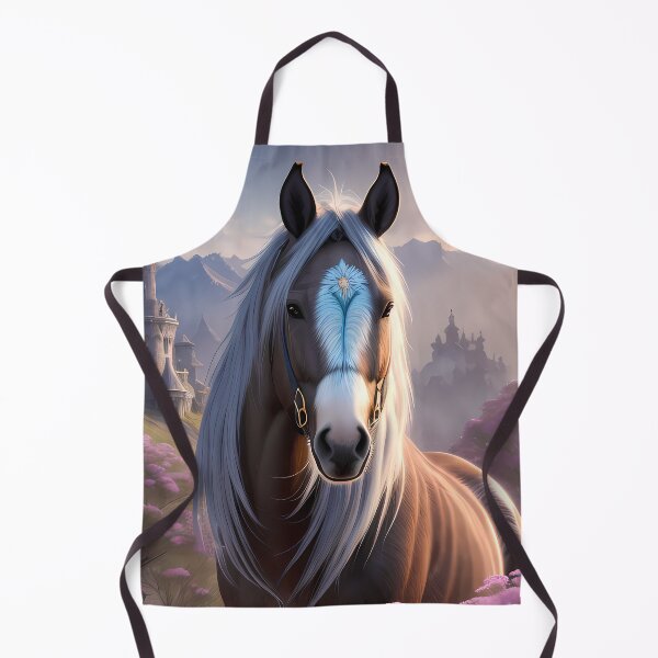 Item preview, Fantasy Medieval Horse designed and sold by MythicalSticker.