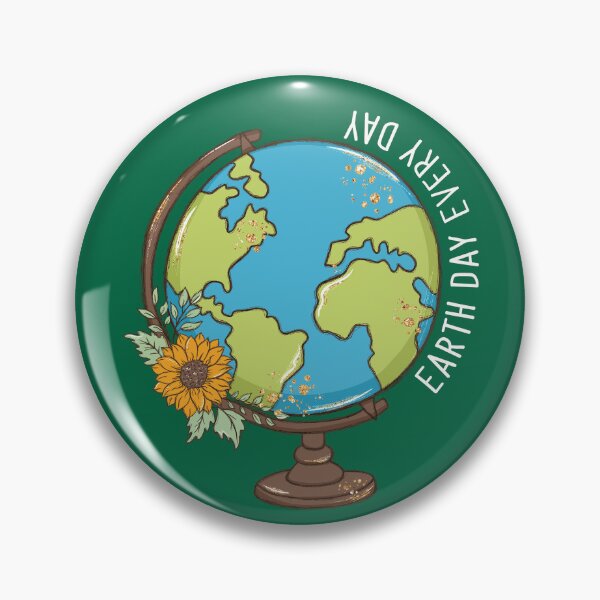 Item preview, Copy of Earth Day Every Day World Globe on Green designed and sold by sweetbelle.