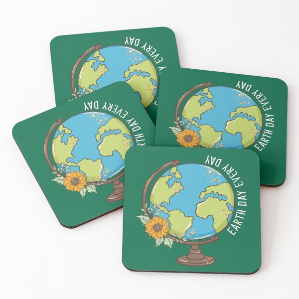 Item preview, Copy of Earth Day Every Day World Globe on Green designed and sold by sweetbelle.