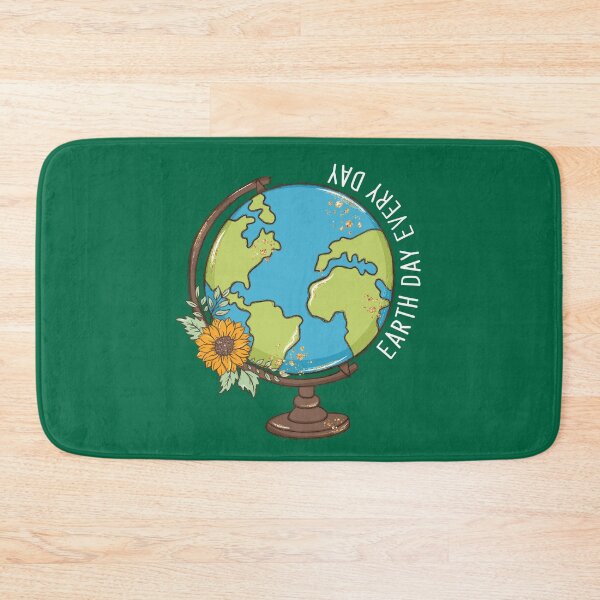 Item preview, Copy of Earth Day Every Day World Globe on Green designed and sold by sweetbelle.