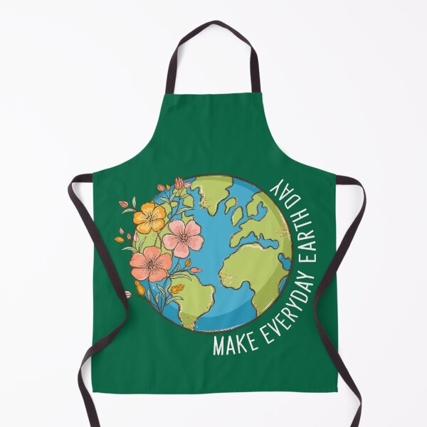Item preview, Make Everyday Earth Day Floral Globe on Green designed and sold by sweetbelle.