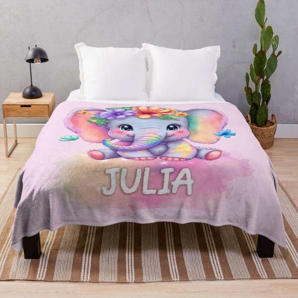 Item preview, Julia Cute Baby Elephant designed and sold by dev11588.