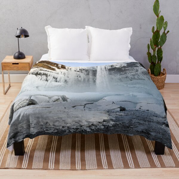 Item preview, Frozen waterfall in Iceland designed and sold by Kate-P-.