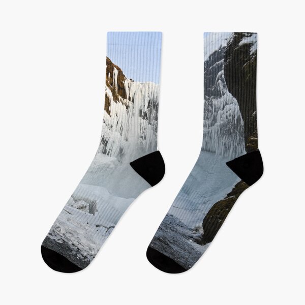 Item preview, Frozen waterfall in Iceland designed and sold by Kate-P-.