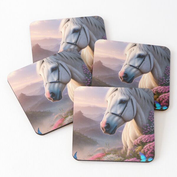 Item preview, Fantasy Medieval Horse designed and sold by MythicalSticker.