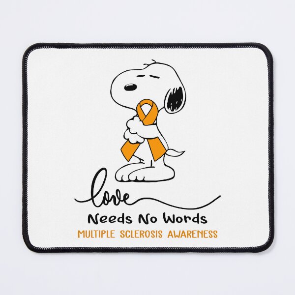 Item preview, Multiple Sclerosis Awareness - LOVE NEEDS NO WORDS designed and sold by Elise-Chapman.
