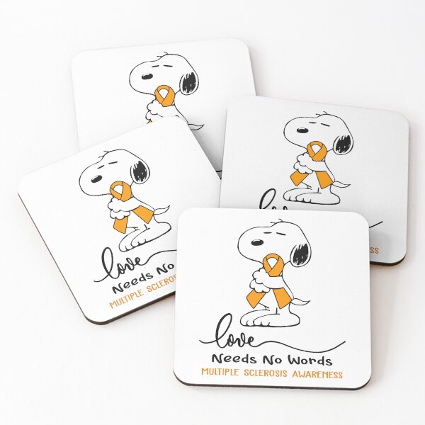 Item preview, Multiple Sclerosis Awareness - LOVE NEEDS NO WORDS designed and sold by Elise-Chapman.