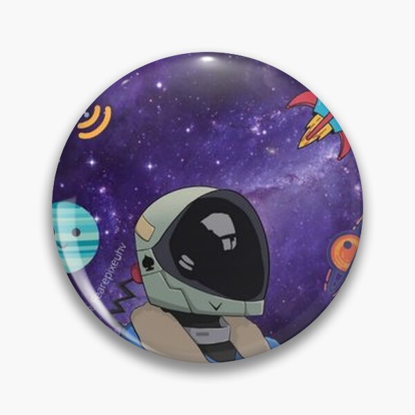 Aperçu de l'œuvre Mec de l'espace violet créée et vendue par Fearepixeuhv.