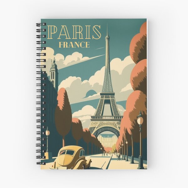 Item preview, Paris France Vintage Travel Poster Eiffel Tower Retro designed and sold by artra-shop.