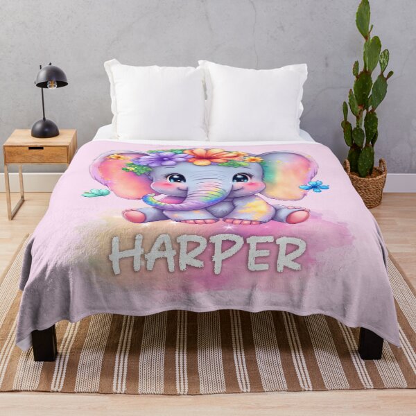 Item preview, Harper Cute Baby Elephant designed and sold by dev11588.