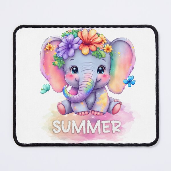 Item preview, Summer Cute Baby Elephant designed and sold by dev11588.