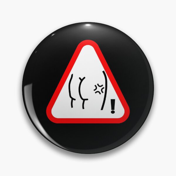 Item preview, ButtHurt Warning designed and sold by DankLoot.