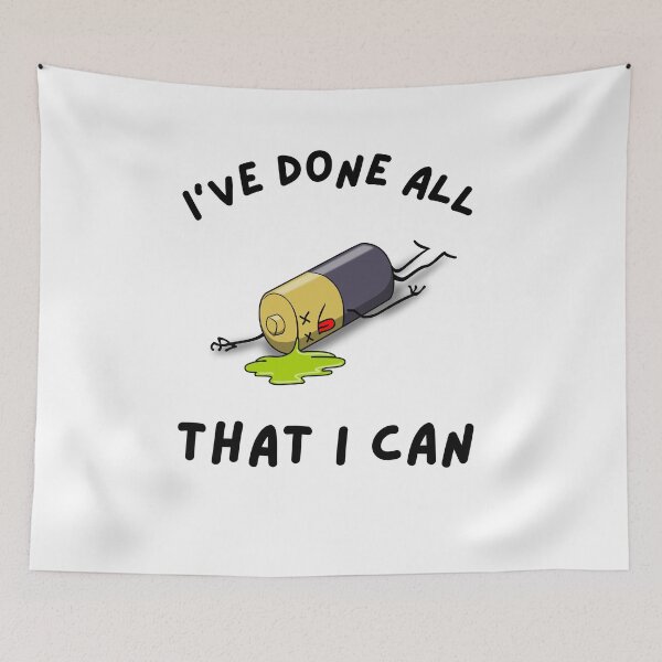 Item preview, Keep Your Humor Charged: Dead Battery Design! designed and sold by SimpliText.