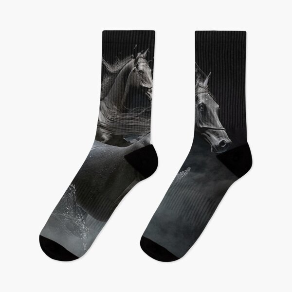 Item preview, Black Horses Running at Night designed and sold by Chiron WADE.