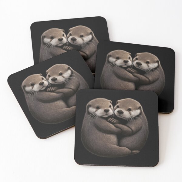 Item preview, Cuddly Baby Otters designed and sold by Burnout (⌣_⌣).